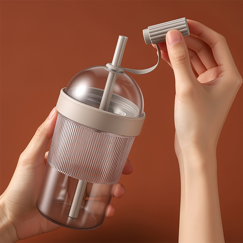 Training Cup Straw - Кофейные кружки с крышками, многоразовые, 17