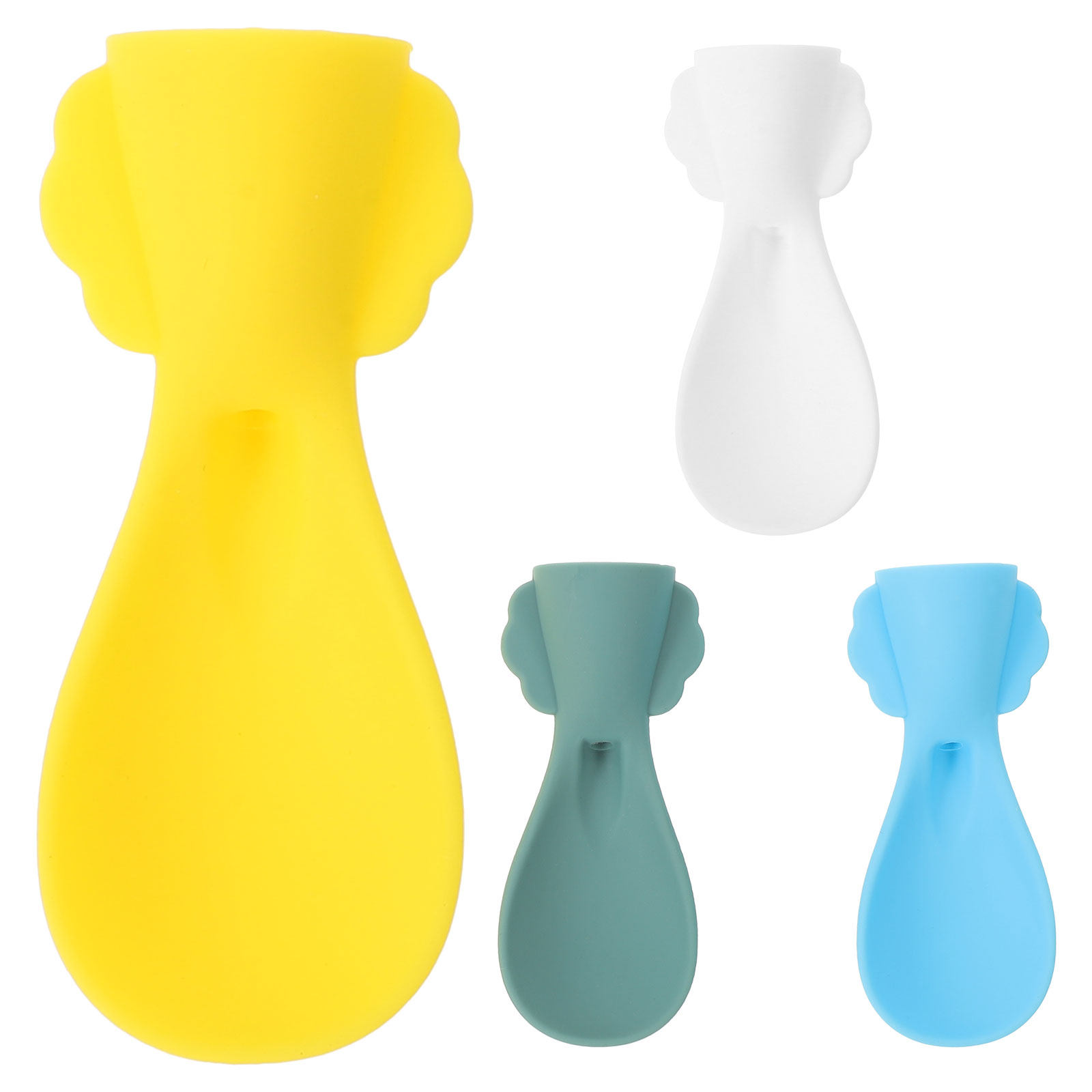 Baby Food Reusable Pouches - 4 шт. силиконовых ложек для кормления