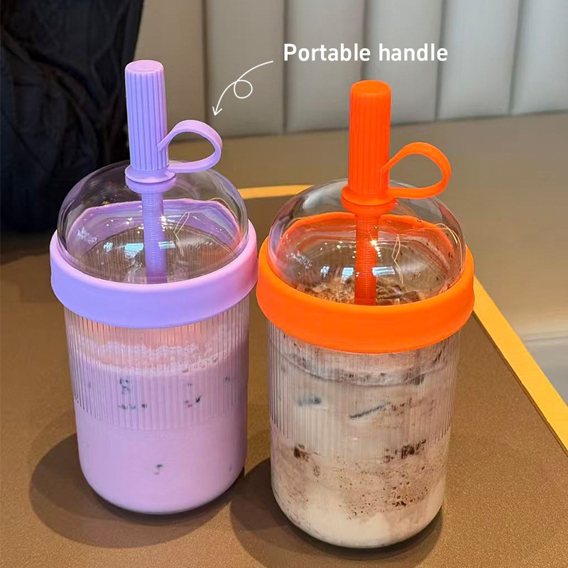 Training Cup Straw - Многоразовые кофейные стаканы с крышками и