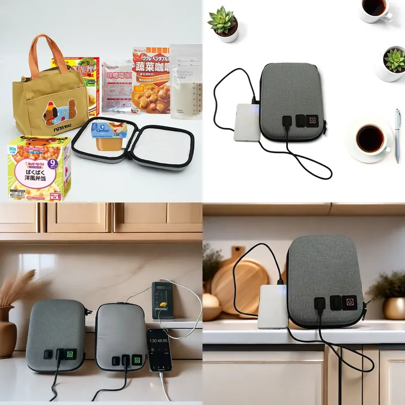 Baby Food Reusable Pouches - 【CHIMU HOME】 Портативный USB-нагреватель для детского