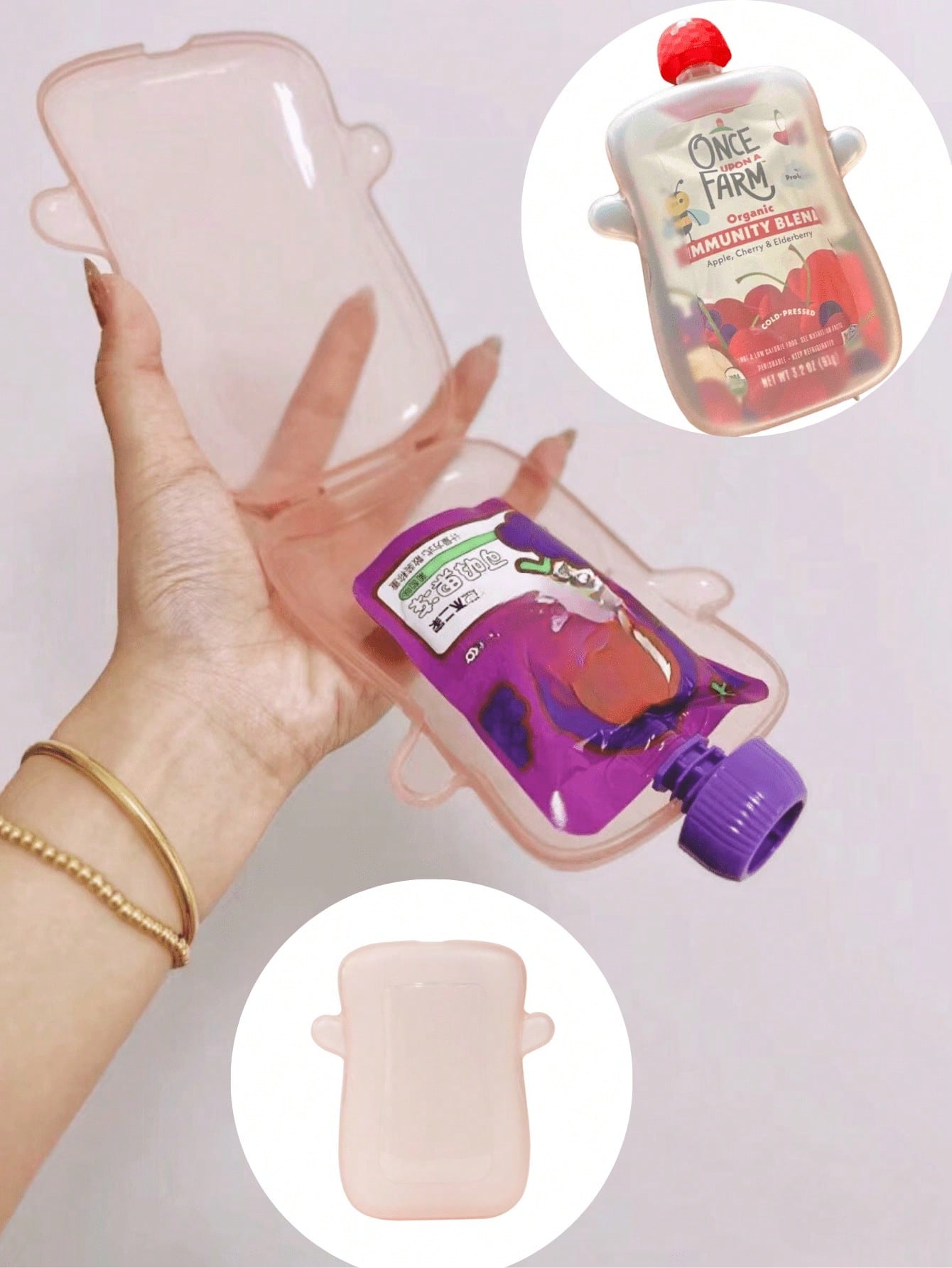 Baby Puree Pouch - Контейнер для фруктового пюре с защитой