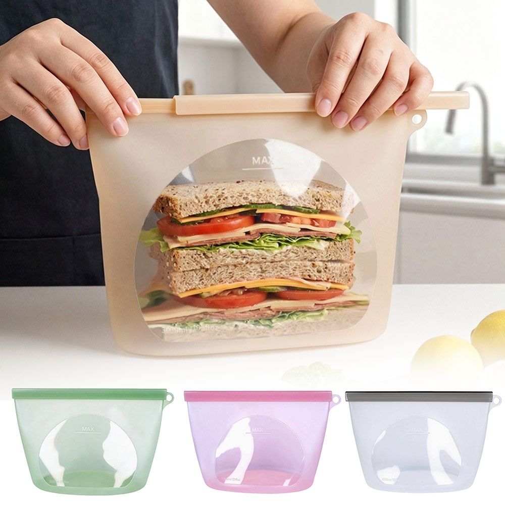 Силиконовый пакет для хранения – обзор и цена Food Pouch Reusable