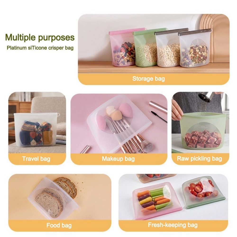 Силиконовый пакет для хранения – обзор и цена Food Pouch Reusable