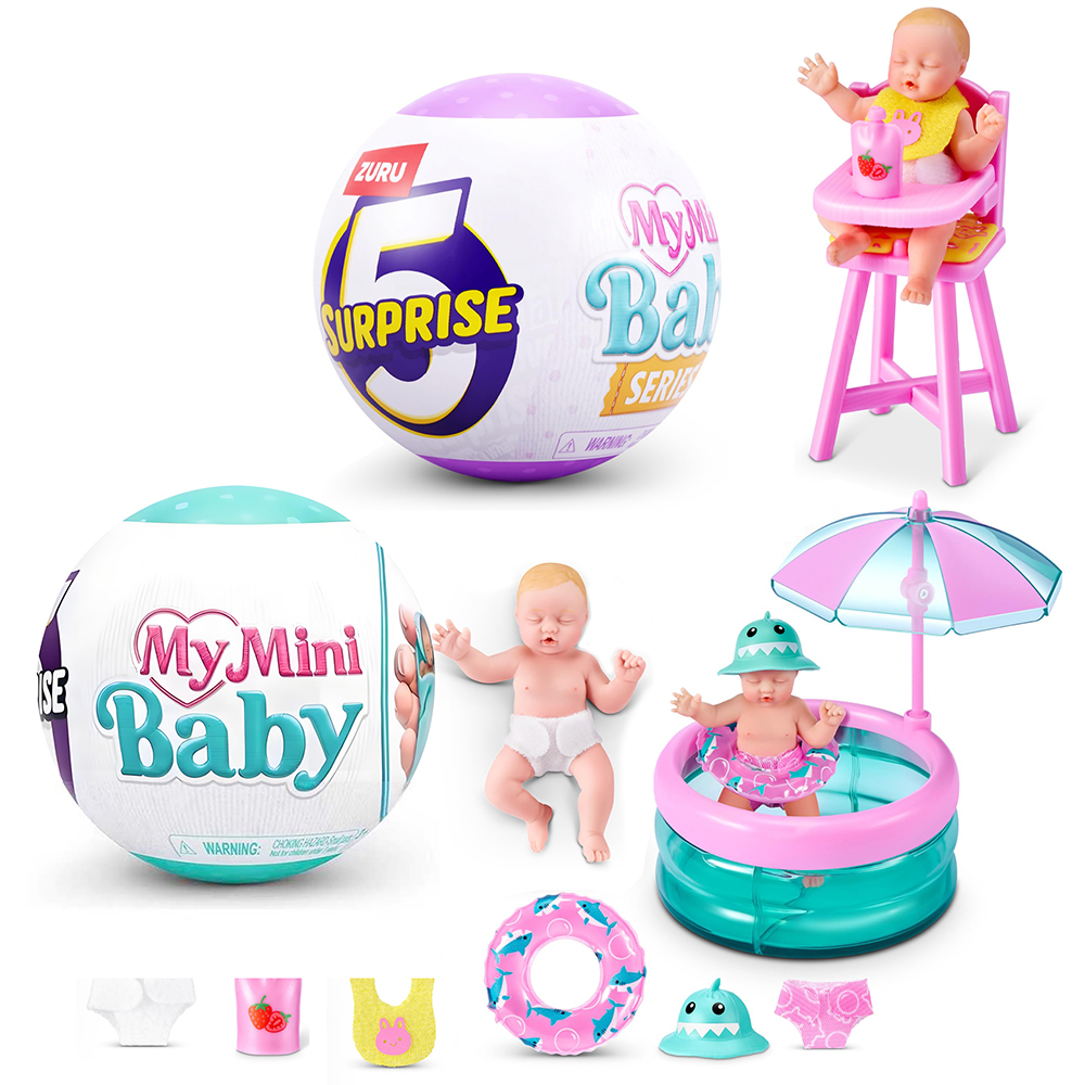 Игрушка-сюрприз Zuru My Mini B – обзор и цена Baby Food Under 1 Year