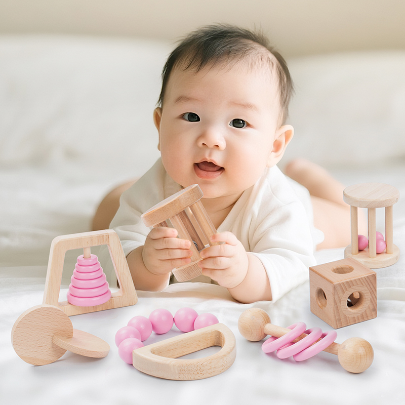 Деревянные игрушки Монтессори, – обзор и цена Baby Food Under 1 Year