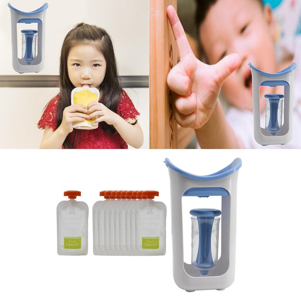 Соковыжималка для кормления де – обзор и цена Baby Puree Pouch