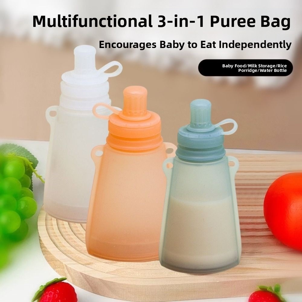 Силиконовый чехол для детского – обзор и цена Baby Food Reusable Pouches