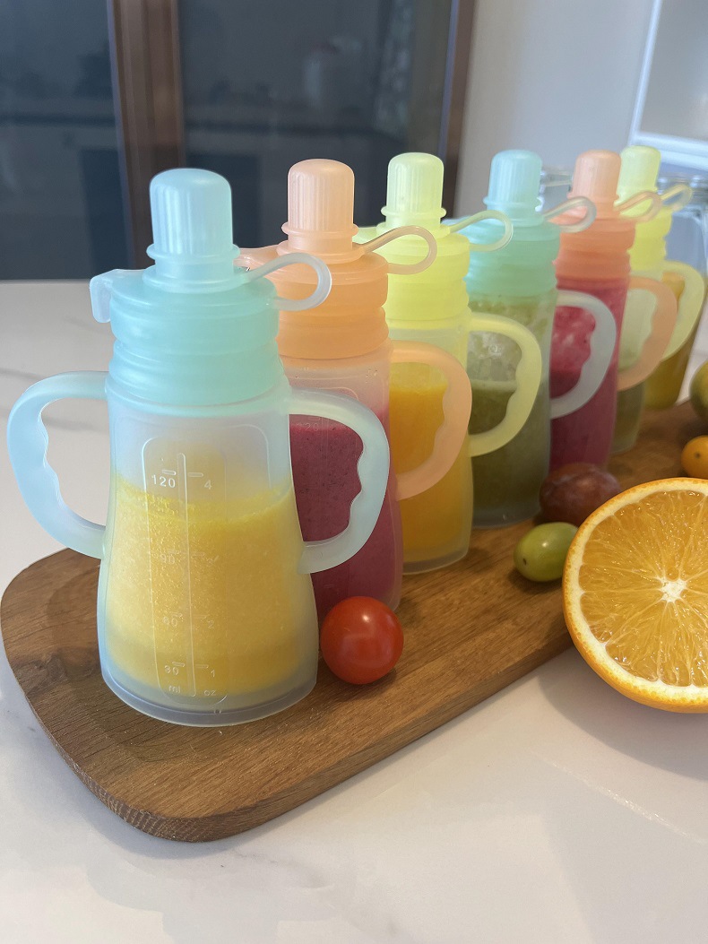 Новый многоразовый силиконовый – обзор и цена Food Pouch Reusable