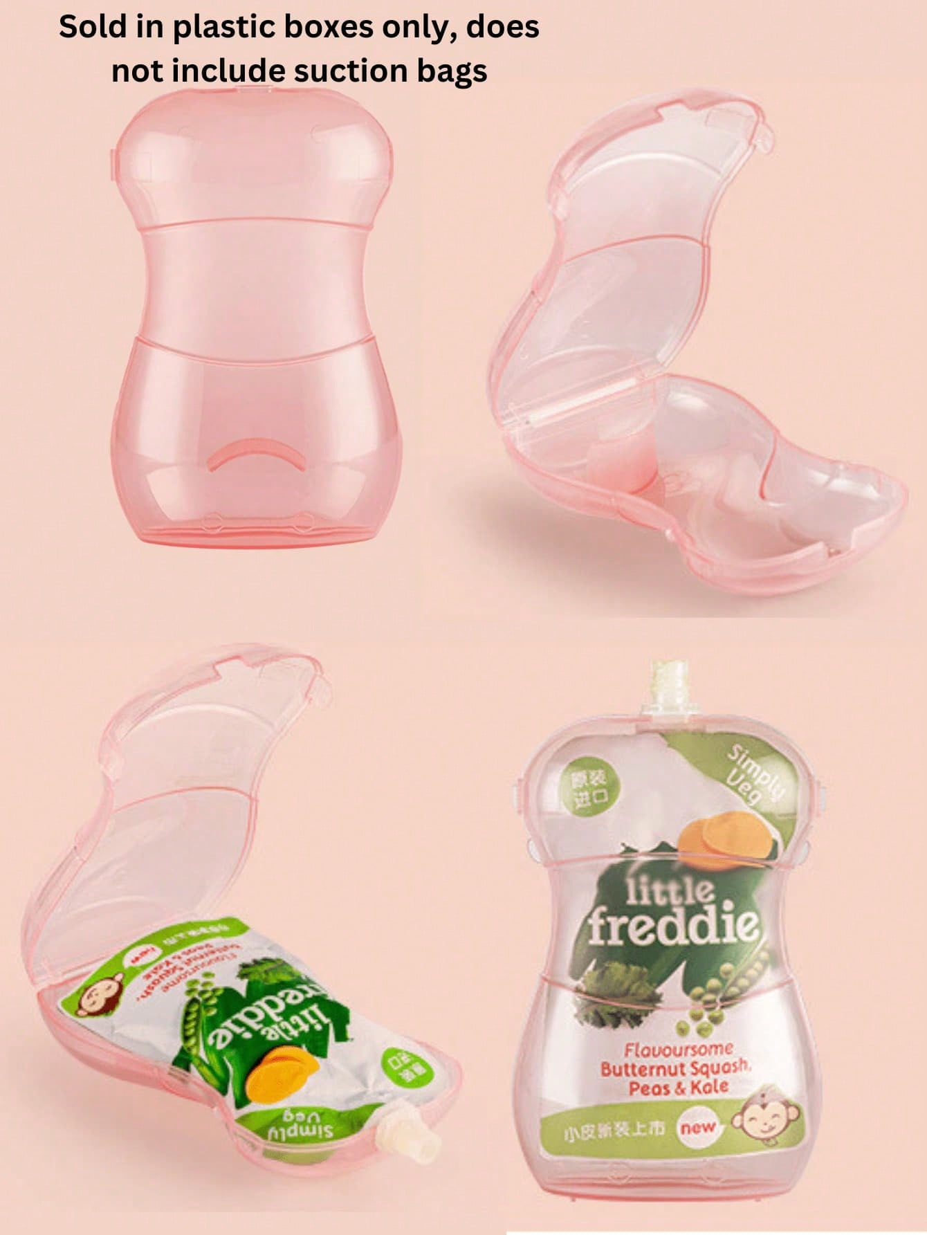 Контейнер для фруктового пюре  – обзор и цена Baby Puree Pouch