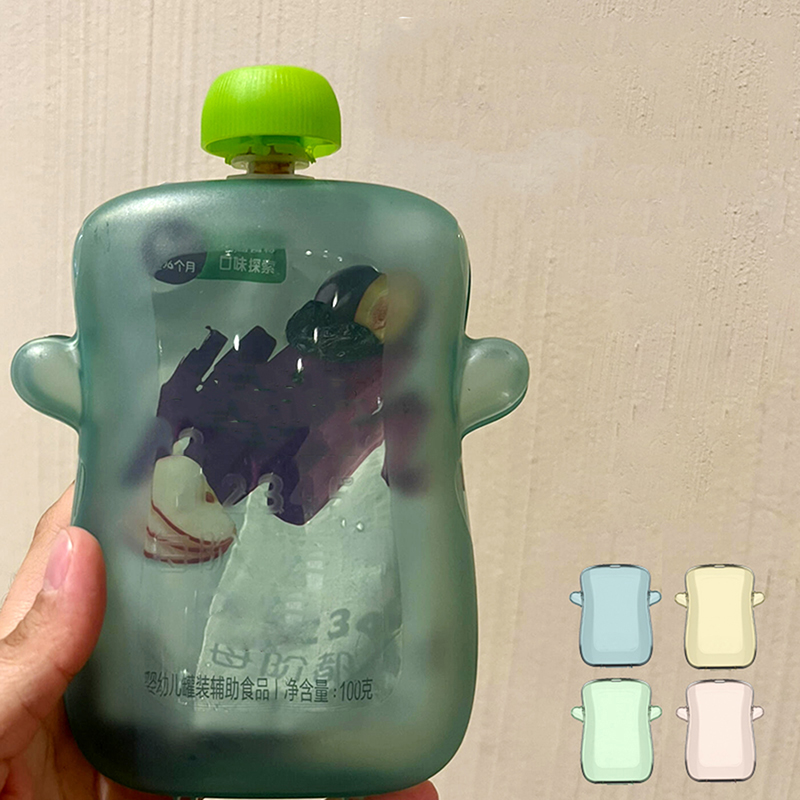 Держатель для еды для самокорм – обзор и цена Baby Food Reusable Pouches