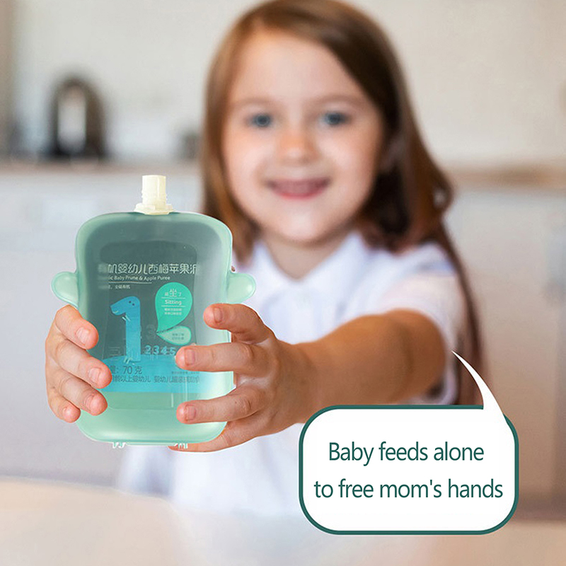 Держатель для еды для самокорм – обзор и цена Baby Food Reusable Pouches