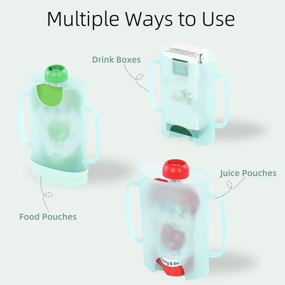 Держатель для пластиковых паке – обзор и цена Baby Food Reusable Pouches