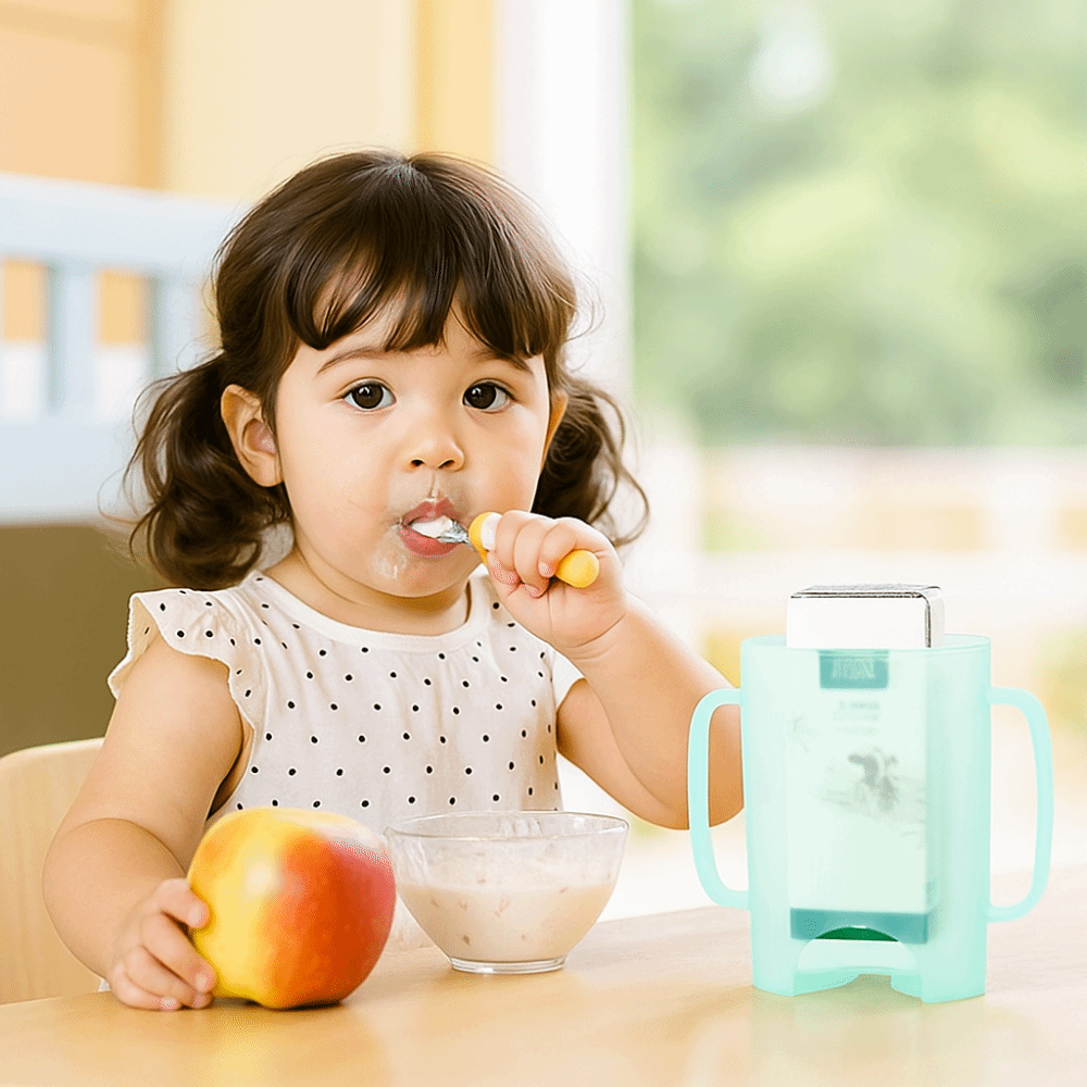 Держатель для пластиковых паке – обзор и цена Baby Food Reusable Pouches
